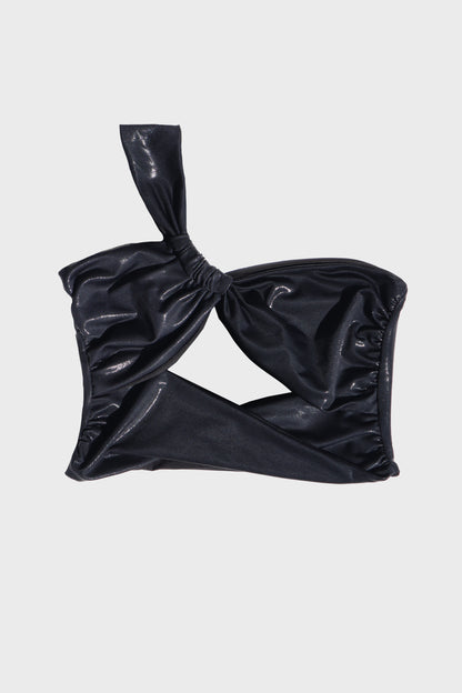 Top Rebeca - Negro Brillante