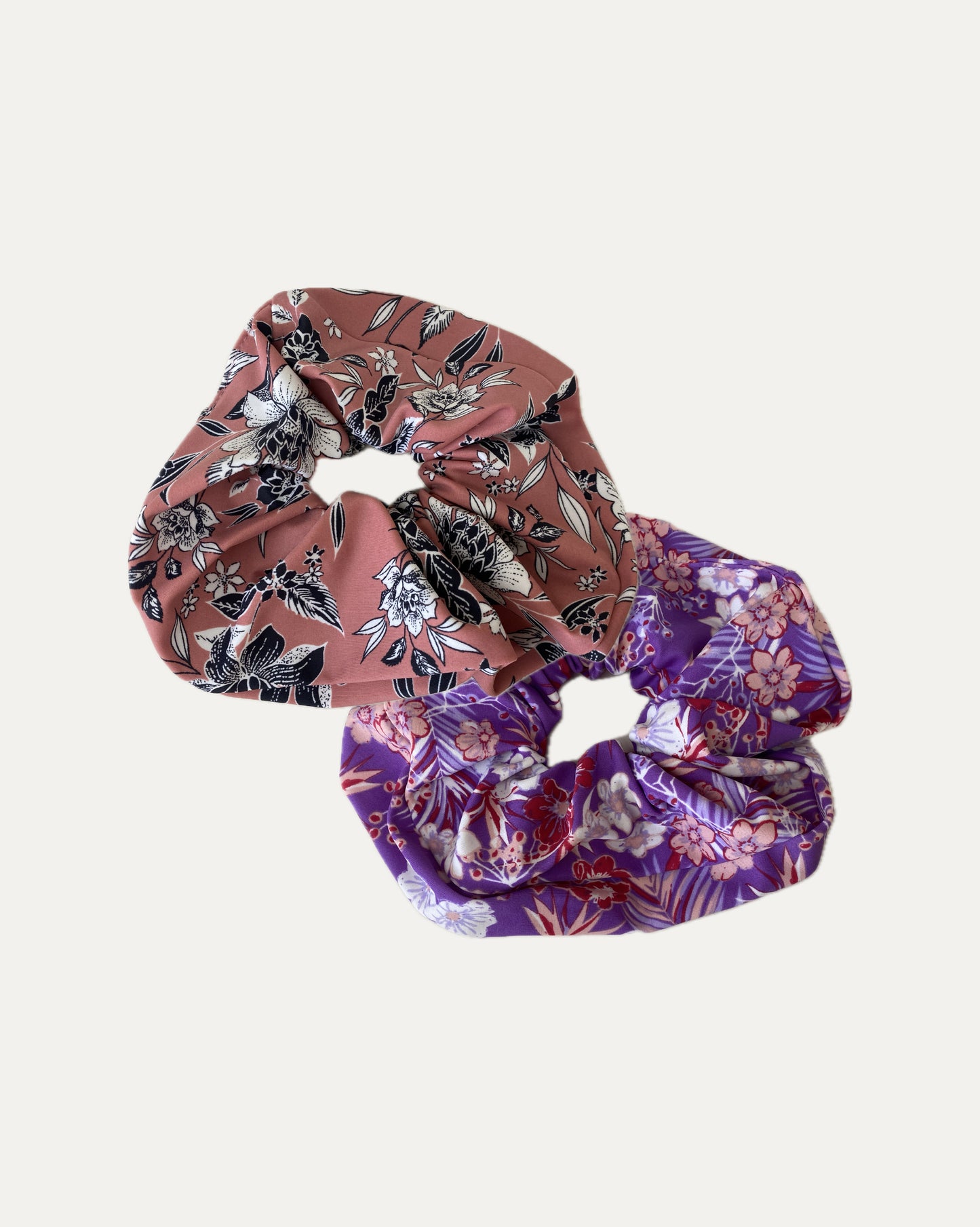 Pack Collets Scrunchies Flores