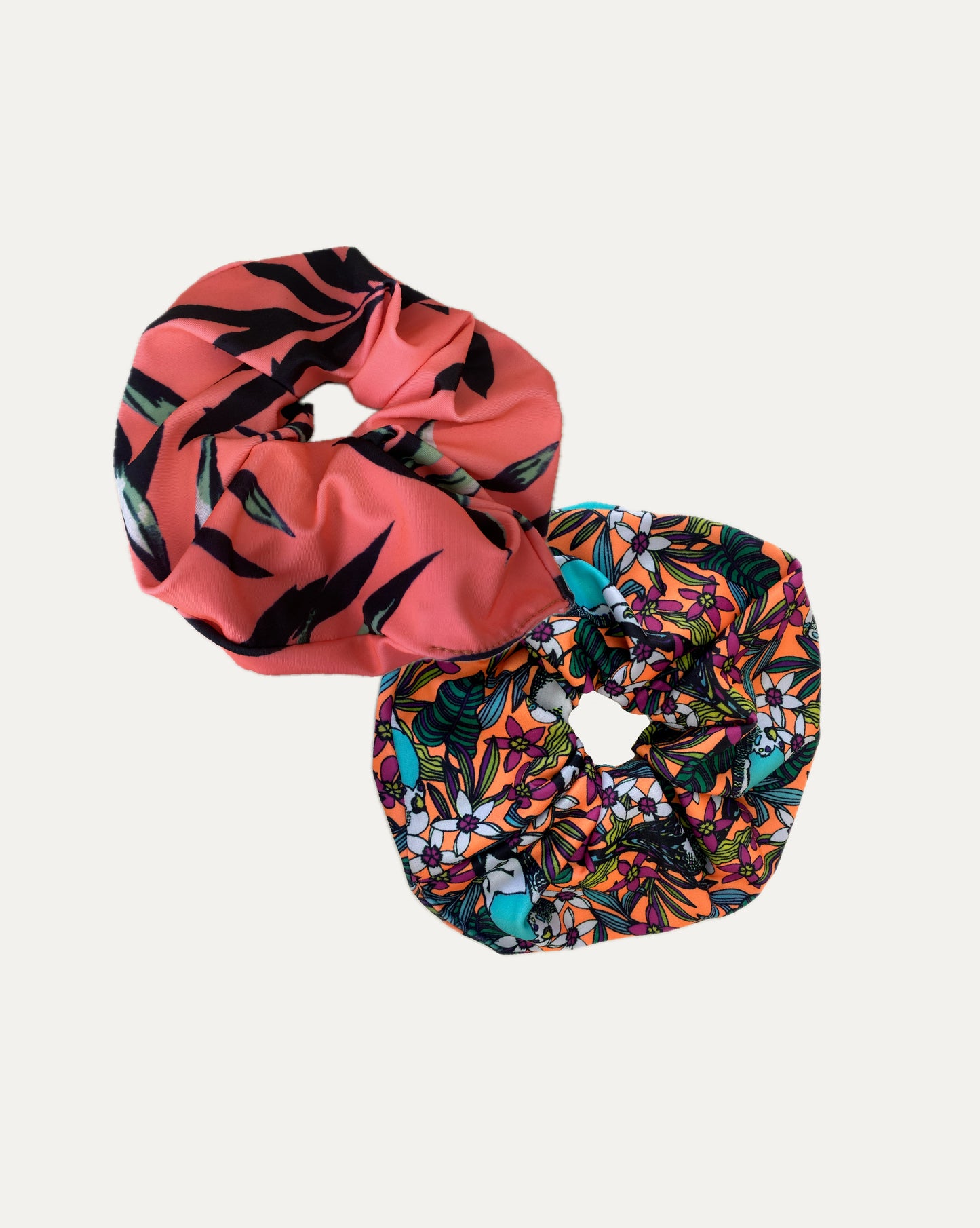 Pack Collets Scrunchies Flúor