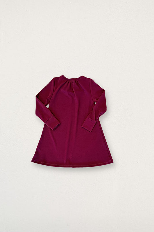 Vestido Roberta-Burdeo