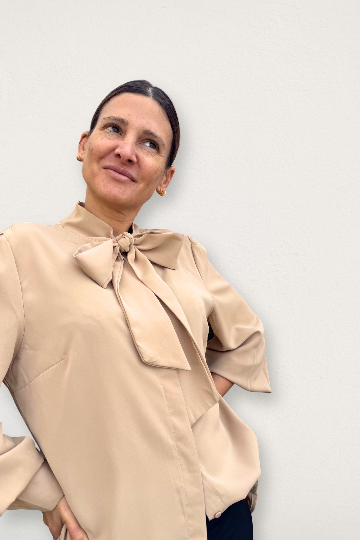 Blusa Flori Beige
